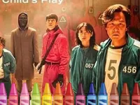 Squid Game Coloring image